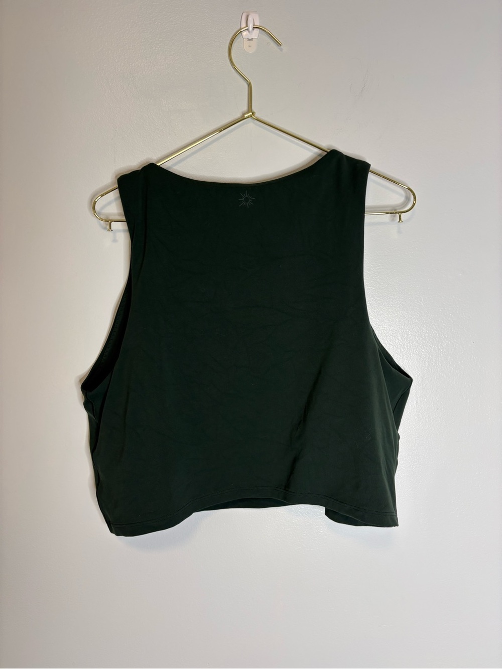 OFFLINE By Aerie Real Me XTRA High Neck Longline Sports Bra Dark Green Size XXL - Picture 7 of 9